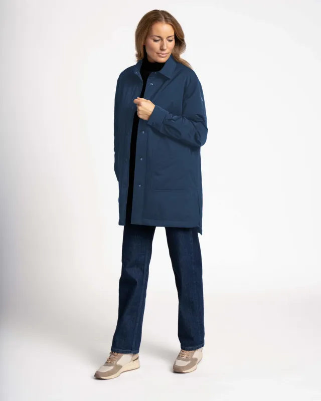 WEGA Green Goose Lange Hemdjacke für Damen